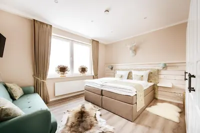 Ein Bett oder Betten in einem Zimmer der Unterkunft Casa Bella Cosa