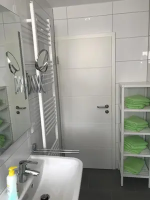Ein Badezimmer in der Unterkunft Harzer Ferienlodge