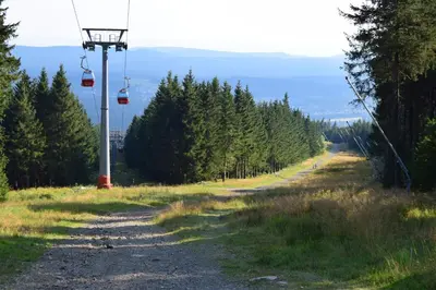 Naturlandschaft in der Nähe der Ferienwohnung