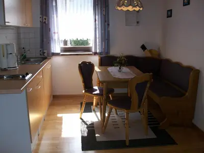 Küche/Küchenzeile in der Unterkunft Haus Walpurga