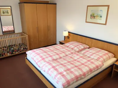 Ein Bett oder Betten in einem Zimmer der Unterkunft Haus Reimann