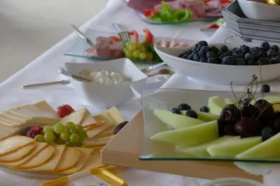 Essen im Hotel oder in der Nähe