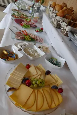 Essen im Hotel oder in der Nähe