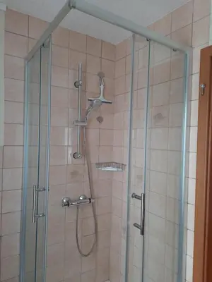 Ein Badezimmer in der Unterkunft Ferienhaus Harzidylle