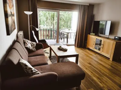 Küche/Küchenzeile in der Unterkunft Ferienwohnung 