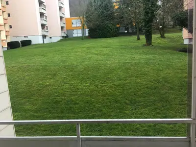 Ein Garten an der Unterkunft Ferienwohnung Univers