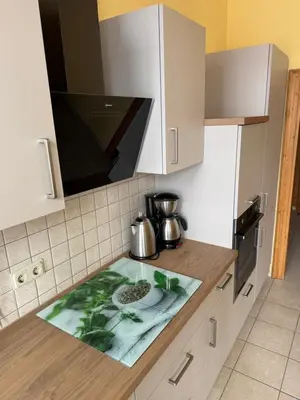 Küche/Küchenzeile in der Unterkunft Villa Borchert