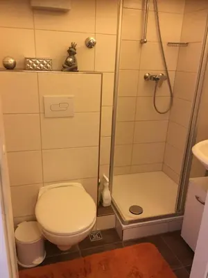 Ein Badezimmer in der Unterkunft Ferienwohnung Heinrich ab 2 Nächte Buchung möglich 1Übernachtung ist nicht möglich