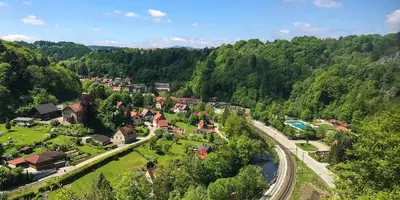 Naturlandschaft in der Nähe der Ferienwohnung