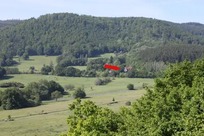 Naturlandschaft in der Nähe der Ferienwohnung