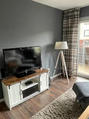 TV/Unterhaltungsangebot in der Unterkunft Ferienwohnung Boston