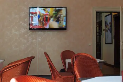 TV/Unterhaltungsangebot in der Unterkunft Hotel Schlossvilla Derenburg