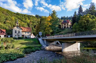Naturlandschaft in der Nähe der Ferienwohnung