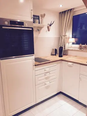 Küche/Küchenzeile in der Unterkunft Chalet am Hasselkopf