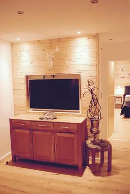 TV/Unterhaltungsangebot in der Unterkunft Chalet am Hasselkopf