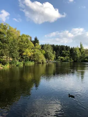 Naturlandschaft in der Nähe der Ferienwohnung