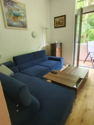 Ein Sitzbereich in der Unterkunft Happy Home - inclusive Pool & Sauna