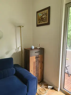 Ein Sitzbereich in der Unterkunft Happy Home - inclusive Pool & Sauna
