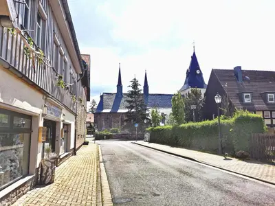 Die Umgebung um die Pension