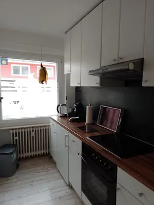 Küche/Küchenzeile in der Unterkunft Ferienwohnung Jesper