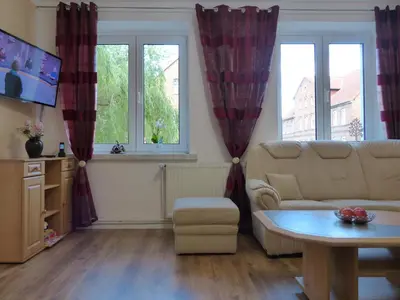 TV/Unterhaltungsangebot in der Unterkunft Ferienwohnung mit Brockenblick