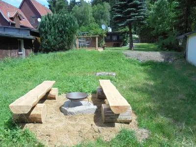 Ein Garten an der Unterkunft Bergfreiheit