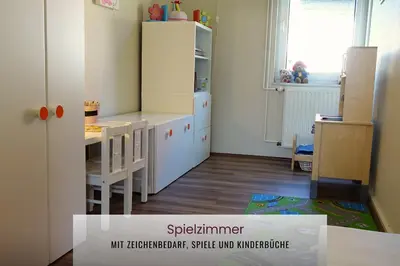 Küche/Küchenzeile in der Unterkunft Haus Asgard FeWo perfect für Familien mit Kleinkinder und Hund, zentral gelegen im Harz
