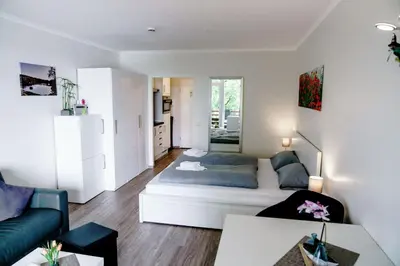 Ein Bett oder Betten in einem Zimmer der Unterkunft Haus am See HS 337
