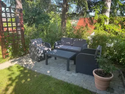 Ein Garten an der Unterkunft Ferienwohnungen Marianne Lau