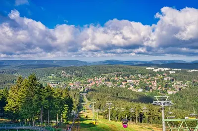 Naturlandschaft in der Nähe der Ferienwohnung