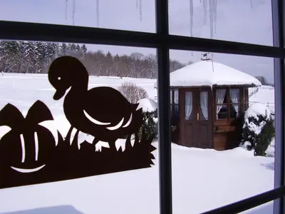Ferienwohnung Windten im Winter