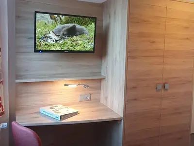 TV/Unterhaltungsangebot in der Unterkunft Haus Kuhlmann