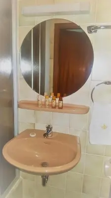 Ein Badezimmer in der Unterkunft Haus Kuhlmann