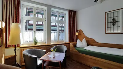 Ein Bett oder Betten in einem Zimmer der Unterkunft Traditions - Hotel 