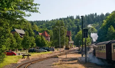 Naturlandschaft in der Nähe des Hotels