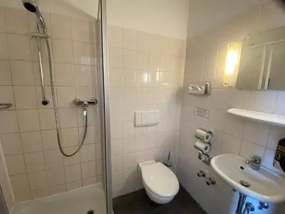 Ein Badezimmer in der Unterkunft Berghotel HARZ