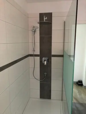 Ein Badezimmer in der Unterkunft kleiner vampir