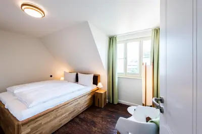 Ein Badezimmer in der Unterkunft Zum fröhlichen Tagelöhner