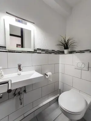 Ein Badezimmer in der Unterkunft Hahnenklee Ferienpark 7-511