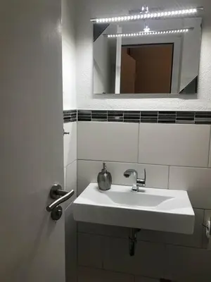 Ein Badezimmer in der Unterkunft Hahnenklee Ferienpark 1-411