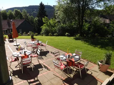 Naturlandschaft in der Nähe des Ferienhauses