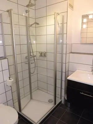 Ein Badezimmer in der Unterkunft Residenz Bocksberg-Blick & St. Florian