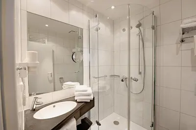 Ein Badezimmer in der Unterkunft BSW Ferienwohnungen Brockenblick