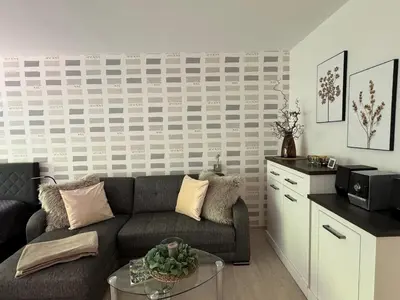 Küche/Küchenzeile in der Unterkunft Ferienwohnung Lia