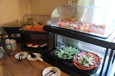 Essen im Hotel oder in der Nähe