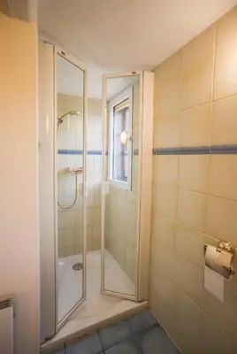 Ein Badezimmer in der Unterkunft Prinzessinnenturm
