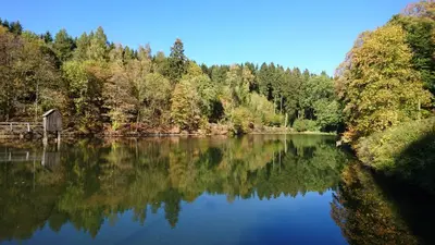 Naturlandschaft in der Nähe der Ferienwohnung