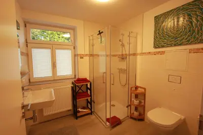 Ein Badezimmer in der Unterkunft Ferienwohnung Altstadtidylle 2