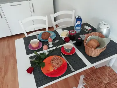 Essen in der Ferienwohnung oder in der Nähe