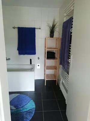 Ein Badezimmer in der Unterkunft Ferienwohnung Villa Großer Bleek